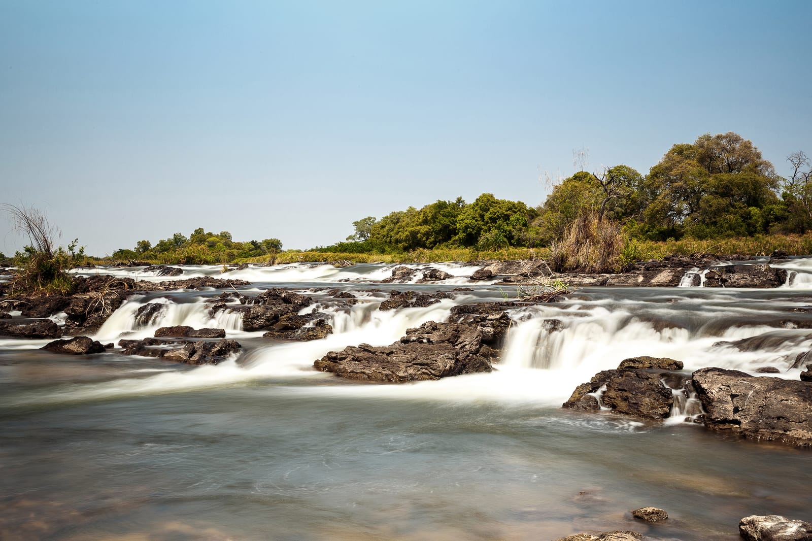 Popa Falls im Kavango